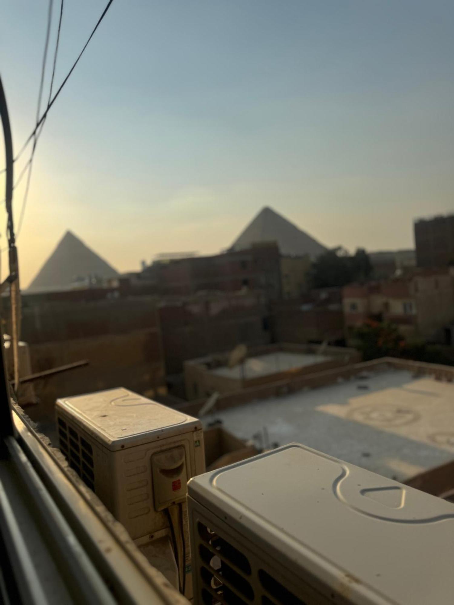 Pyramids And Sphinx Hotel Kafrat al Jabal ภายนอก รูปภาพ